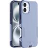 OtterBox Cover per iPhone 16 Plus Commuter Series MagSafe, resistente a shock e cadute, testata 3x norme MIL-STD 810G, Viola
