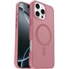 OtterBox Cover per iPhone 16 Pro Max Symmetry Seires Clear MagSafe, resistente a shock e cadute fino; sottile, testata 3x norme MIL-STD 810G, Trasparente/Rosa