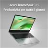 Acer Chromebook 315 CB315-4H-C88D, Notebook, PC Portatile, Processore Intel Celeron N4500, Ram 8 GB DDR4, eMMC 128GB, Display 15.6 FHD, Scheda Grafica Intel UHD, ChromeOS