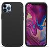 i-Paint 224002 Solid Case Black Ultra-flessibile in Silicone per iPhone 13 Pro Max Cover ruvida al tatto per un'aderenza e una presa migliorate Sottile e avvolgente Protezione completa sui 4 lati