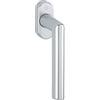 HOPPE maniglia per finestra Amsterdam - Secustik, VK 7 x 32 - 42 mm, argento anodizzato., 1 pezzo, 102202067