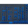 BGS 4036-1 | Modulo per carrelli portautensili 3/3 | vuoto | per BGS 4036