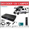 WWIO Decoder Digitale Satellitare HD Per Camper 12 Volt Tivusat Con Scheda Smart Card