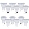 Bratek Lampadina GU10 led 4000k Risparmio Energetico, Set 12 Lampadine gu10 led 8W Faretti Led 25.000 H, Faretti gu10 1154 lm, Lampadine a Led Luce Naturale Angolo Fascio 120°