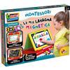 Lisciani Giochi Liscianigiochi, Montessori la Lavagnona Magnetica, 3 Lavagne in 1, Multicolore, 97173