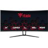 Itek monitor GGC - 34 CURVED R1500, WQHD 3440x1440 UltraWide, VA, 180Hz, 21:9, 1ms, 2xHDMI, 2xDP, HDR400, Adapt Sync