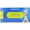 ALLIANCE HEALTHCARE IT.DIS.SpA GUANTI DA ISPEZIONE ALVITA IN LATTICE TALCATI L 100 PEZZI