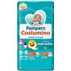 FATER SpA PAMPERS COSTUMINO BABY SHARK CP S 5-6 10 PEZZI