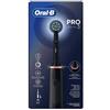 PROCTER & GAMBLE SRL ORAL-B PRO 3 BLACK SPAZZOLINO ELETTRICO + 2 REFILL