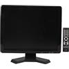 Estink Monitor Lcd Tft da 15 Pollici, Display a Colori HD Portatile, Risoluzione 1024 X 768 con Interfaccia Multimediale e Ingresso VGA, Doppi Altoparlanti e Telecomando, Adatto per