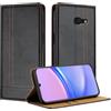 Mo-Beauty Cover per Samsung Galaxy A520 / A5 2017, Premium Pelle PU Flip Libro Custodia con [Slot Schede] [Supporto Stand] [Magnetica Chiusura] Cover per Samsung A5 2017 - Nero