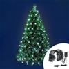 Wisdom Mantello a rete di luci per Albero di Natale da 180cm a 210cm 198 Led Bianco Freddo Wisdom