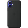 Apple Custodia MagSafe cover in silicone per iPhone 16 Plus - Nero