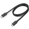 Lenovo 4X91K16968 Cavo Thunderbolt 0,7 m 40 Gbit/s Nero 4X91K16968