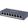 Hikvision DS-3E0508-E switch di rete Non gestito L2 Gigabit Ethernet (10/100/1000) Nero, Blu