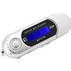 Dioche Mp 3 Mp3 Usb Radio Lettore Cd Sveglia Portatile Musica Mp3 Lettore Usb Con Schermo Lcd E Video Portatile Radio Fm Scheda Di Memoria Vocale Argento (Grigio)