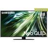 Samsung TV Neo QLED 4K 43" QE43QN90DATXZT Smart TV Wi-Fi Titan Black 2024, Processore NQ4 AI GEN2, Tecnologia Quantum Matrix, Neo Slim Design, OTS Lite