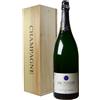 Jm Tissier Champagne Brut Eclat de Terre JEROBOAM 3,0 lt Cassa Legno - Tissier