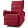 EvergreenWeb Poltrona Relax Reclinabile Elettrica | Arianna Rosso