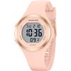 GOLDEN HOUR Orologio Digitale Donna Subacqueo 50M (5ATM) Orologio Sportivo Professionale con Cronometro e Sveglia Ideale per Nuoto Lavoro, Cinturino Morbido in Silicone