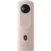 RICOH THETA SC2 BEIGE 360°Fotocamera 4K Video con stabilizzazione dell'immagine Alta qualità di trasferimento dati ad alta velocità Bella visione notturna ripresa con basso rumore