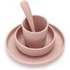 JOLLEIN Set di stoviglie Jollein in silicone ( 4 pezzi)