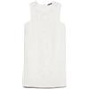 Sisley Dress 4ehxlv05v NAN, Bianco, 44 Donna