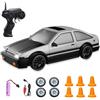 Gobesty Macchina Telecomandata, RC Drift Car 1:24, Auto Telecomandata Bambino, 15 KM/H 2.4GHz Deriva Telecomandata Auto 4WD RC Car con Luce LED, Regalo per Ragazzi Bambini da 6 8 9 10 Anni
