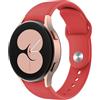 FYISWHO Cinturino in silicone per Samsung Galaxy Watch 6/Watch 7/Watch 4 40 mm, 44 mm, 20mm cinturino sportivo di ricambio per Galaxy Watch 5 Pro 45 mm/Active 2/Watch 3