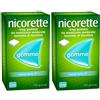 Johnson & Johnson SpA NICORETTE 4 mg gomme da masticare medicate gusto menta forte Set 2 2x105 pz Gomme masticabili
