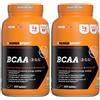 Namedsport Srl NAMEDSPORT® BCAA 2:1:1 Set da 2 2x330 g Compresse