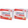 Zeta Farmaceutici SpA Zetavit Magnesio e Potassio Advance Integratore Alimentare Set da 2 2x144 g Granuli