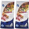 Russo Mangimi SpA Farmina N&D Lamb And Tropical Fruits Puppy Medium & Maxi Set da 2 2x10000 g Mangime