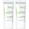BIODERMA Sebium Sensitive Crema lenitiva anti imperfezioni pelle acneica 2x30 ml
