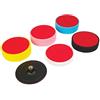 Silverline, 285024, Velcro lucidatura spugna, 6 pezzi, a 150 x 50 mm