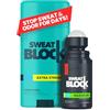 SweatBlock Antiperspirant Deodorant Max Clinical System for Men & Women - Treat Hyperhidrosis, Excessive Sweating & Underarm Odor - DRIBOOST [PM] Maximum Strength Roll-on + [AM] Clinical Deodorant