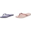 Havaianas Infradito Nero 35/36 EU + Infradito Rosa 35/36 EU