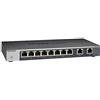 NETGEAR GS110MX Switch Ethernet 10 porte Gigabit/10G, Switch Unmanaged con 2 porte 10G/muti-gig, Struttura in metallo