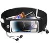 HAISSKY Marsupio Running Uomo & Donna - Cintura da Corsa con 3 tasche & touchscreen Marsupio da Corsa fino a 7,0 , Cintura Jogging marsupio corsa Impermeabile per Viaggi Fitness Ciclismo