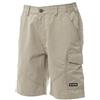 PAYPER Caracas Bermuda da Uomo 100% Cotone Chiusura Zip Tasca Porta Metro Posteriore Bande Reflex Kaki (L)
