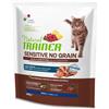 Natural Trainer Sensitive Adult Grain Free Trota e ananas - 300 gr - Cibo monoproteico gatto - 1° ORDINE? scegli lo sconto BZR5 / BZR20 + 200 punti fedeltà