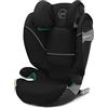 CYBEX Gold Seggiolino Solution S2 i-Fix, Per Auto Con e Senza ISOFIX, 100 - 150 cm, Per Bambini da circa 3 a 12 Anni (15 - 50 kg), Moon Black