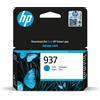 Hp Cartuccia a getto d'inchiostro Hp 937 4S6W2NE 800 pagine Ciano