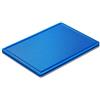 Forgast Tagliere da Cucina Professionale Plastica 60x40 cm, Grande, Tagliere Anticisvolo HACCP, per Pesce, Facile da Pulire, Polietilene, Blu