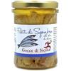 Gocce di Sicilia Filetti di Sgombro all'Olio di Oliva 200 g - Tonno e Bottarga