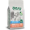 Oasy Puppy & Junior Medium Large Salmone Kg 12 Cane