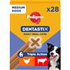PEDIGREE DentaStix (razze medie) Snack per cani 28pz. (4 x 180g)
