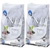 Russo Mangimi SpA Farmina® N&D White Spigola Spirulina e Finocchio Cani Adulti Taglia Mini Set da 2 2x2000 g Mangime