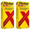 Maalox Plus sospensione orale, contro bruciore e acidità di stomaco, 250 ml 2x250 Sospensione