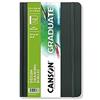Canson Graduate Book, Blocco da disegno, grana fine, 160 gsm, copertina rigida, 14 x 21,6 cm, bianco, 52 fogli